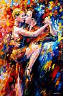 Leonid Afremov TANGO OF LOVE painting